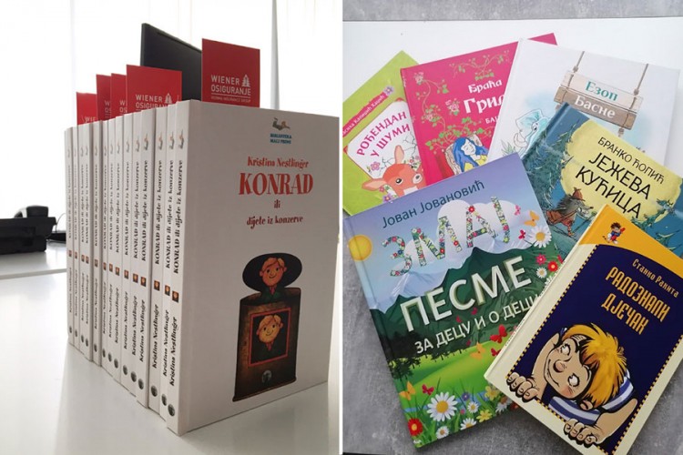 Zaposleni Wiener osiguranja darovali preko 300 školskih lektira