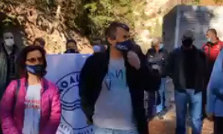 Aktivisti se okupili na Ugru: Obustaviti gradnju mini hidroelektrana