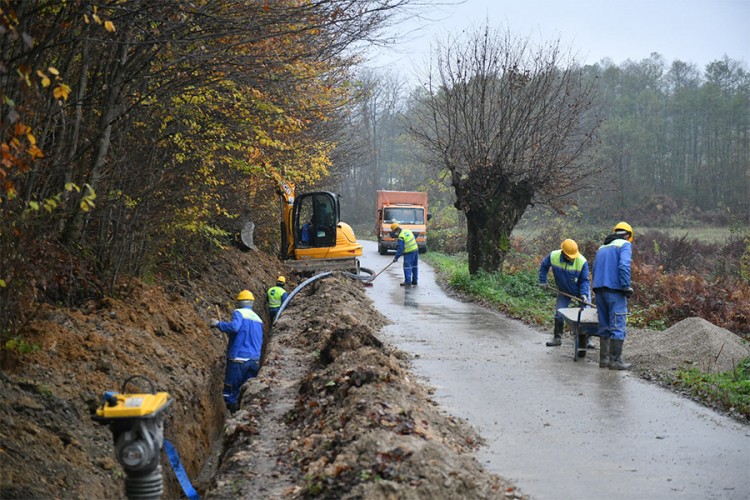 Počela izgradnja vodovoda u Borkovićima, stiže voda za devet zaselaka