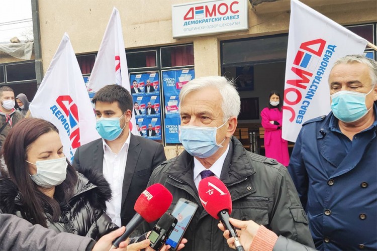 Čubrilović u Šekovićima: Demos spreman za izbore