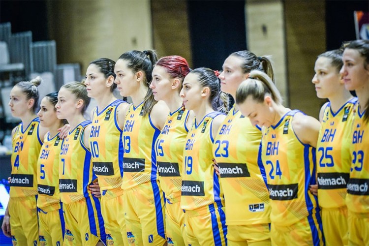 BiH razbila Estoniju, "Zmajice" lete ka Evrobasketu