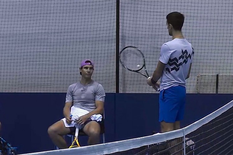Đoković i Nadal zajedno trenirali