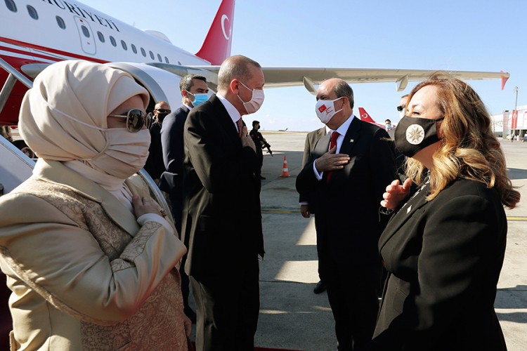Erdoan posjetio sjeverni dio Kipra, sastao se sa Tatarom