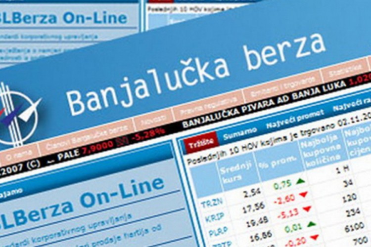 Promet na Banjalučkoj berzi 61.624 KM