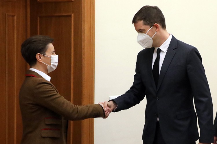 Završne pripreme prije odlaska u Vašington: Đurić se sastao sa Brnabić