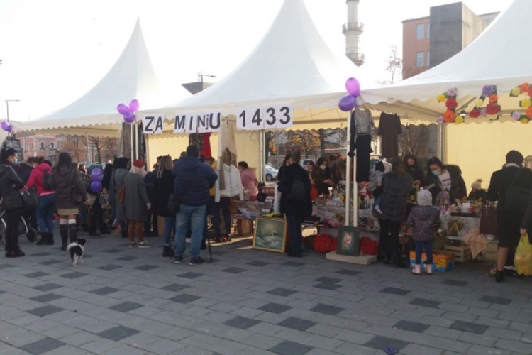Organizovan humanitarni bazar za Minju Matić u Bijeljini