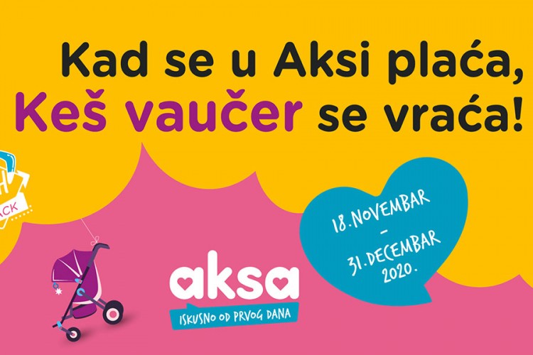Aksa vraća novac - za kupovinu autosjedalice, kolica i krevetića