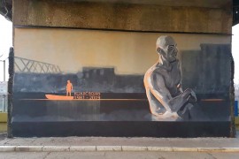Mural posvećen Bojanu Kljajiću čuva sjećanje na velikog prijatelja