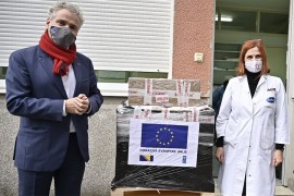 Zatler uručio PCR aparat bolnici u Mostaru