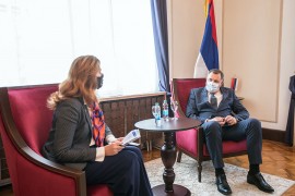 Dodik sa Mekdonaldovom: Hitno nabaviti vakcine protiv virusa korona