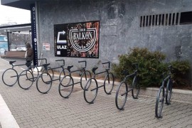 U Banjaluci postavljen još jedan parking za bicikle