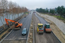 Počelo asfaltiranje spoja istočnog i zapadnog tranzita