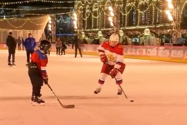 Putin ispunio želju dječaku: Klizanje sa predsjednikom na Crvenom trgu