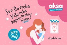 Otvoren web shop Aksa BiH: Sve što vam treba za djecu na jednom mjestu