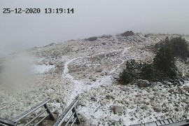 Snijeg na Dinari, stiže veliko nevrijeme u dijelovima Hrvatske