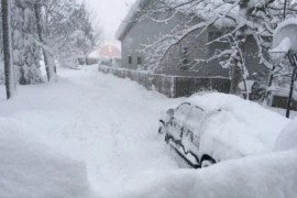 Sela oko Sjenice odsječena zbog snijega