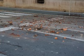 U Sisku sa zgrade popadale cigle, građani istrčali na ulice