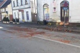 Dvije osobe povrijeđene u zemljotresu u Kostajnici