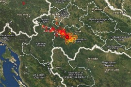 Tokom noći nekoliko potresa u Petrinji, najjači 3,8 po Richteru