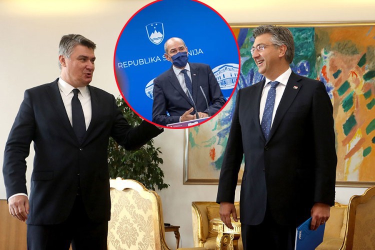 Milanović i Plenković se dogovorili da ih Janša zastupa na samitu u Briselu