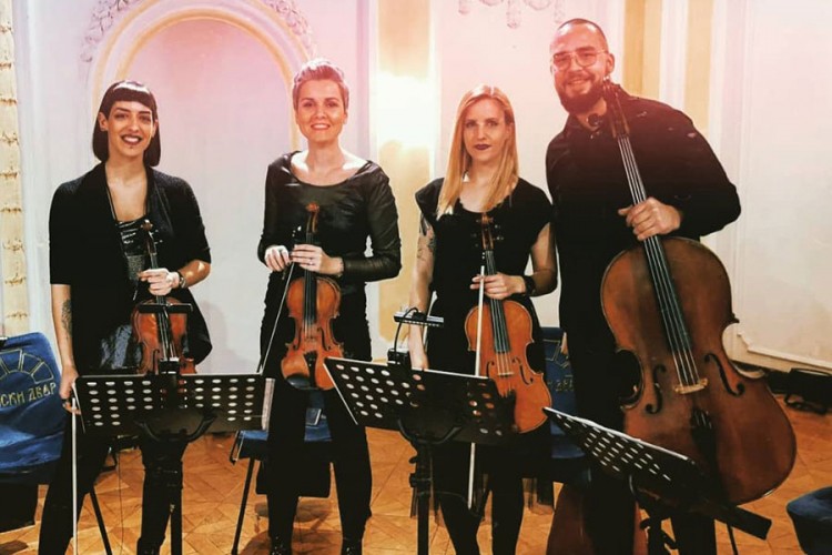 "Palladio string quartet" večeras u Banskom dvoru