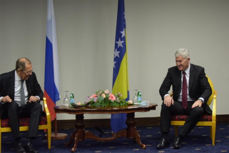 Čović se sastao sa Lavrovom