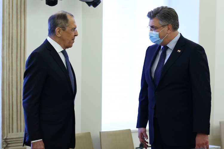 Lavrov završio posjetu Hrvatskoj