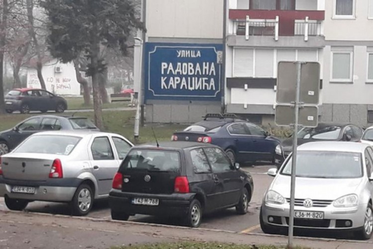 Grafit "Ulica Radovana Karadžića" osvanuo u naselju Starčevica