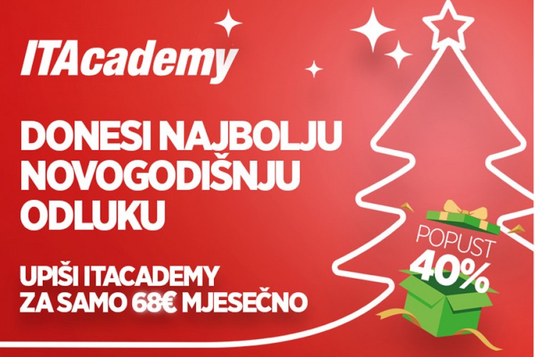 Promijenite život u 2021: Upišite ITAcademy po najnižoj cijeni