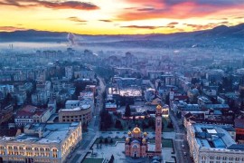 Neobična čestitka: Buđenje Banjaluke u Novoj godini
