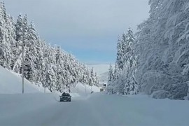 Snijeg prekrio Crnu Goru