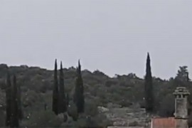 Snijeg pada u Dalmaciji