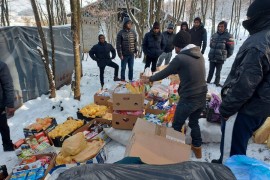 Migranti se smrzavaju na otvorenom u šumama oko Velike Kladuše