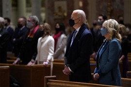 Bajden prisustvuje misi u Vašingtonu