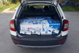Oduzeto 2.140 paklica cigareta