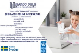 Besplatne online instrukcije za učenike u školi jezika Marco Polo