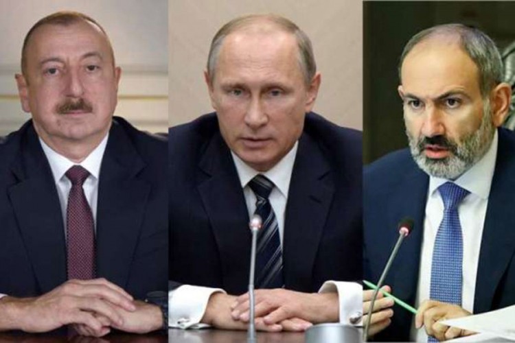 Putin, Alijev i Pašinjan u ponedjeljak o Nagorno-Karabahu