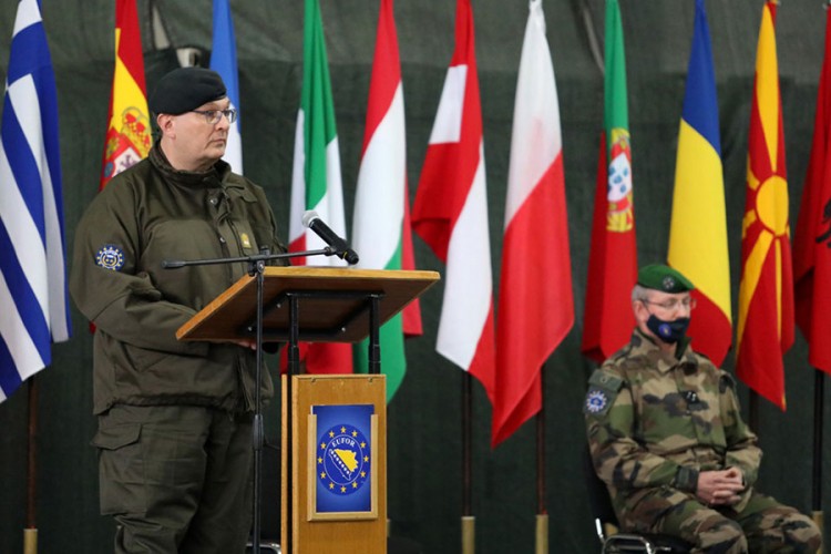 General Placer: EUFOR je strateško sredstvo za stabilizaciju Balkana