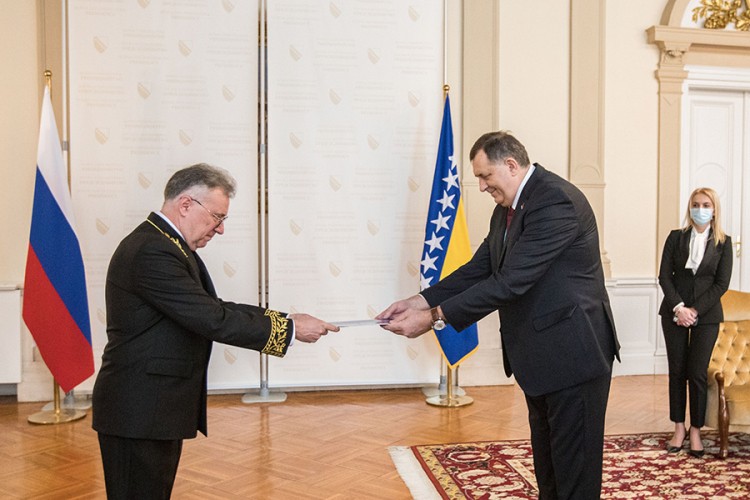Dodik sa novim ambasadorom Rusije: Nema otvorenih pitanja, nastaviti saradnju