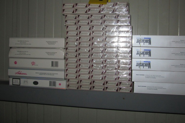 Pronađeno i oduzeto 67,5 kg duvana i oko 1.370 paklica cigareta