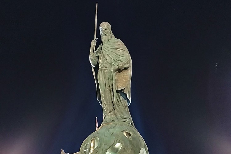 Otkriven spomenik Stefanu Nemanji