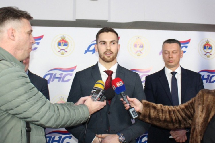 Miloš Stanišić na čelu Gradskog odbora DNS-a u Bijeljini