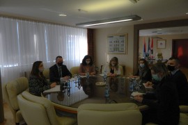 Lukač na sastanku sa šeficom IOM-a Laurom Lungaroti