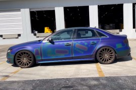 Audi koji mijenja boju
