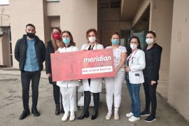 Meridian obradovao djecu na Klinici za dječije bolesti UKC u Banjaluci