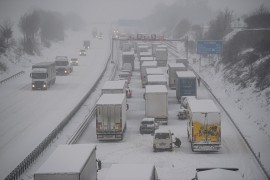 Zimsko nevrijeme napravilo haos na autoputu u Njemačkoj