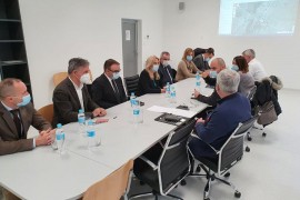 Cvijanovićeva u Petrinji: Sastanak o saniranju posljedica zemljotresa
