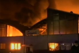 Dramatična noć u industrijskoj zoni u Valjevu, izgorjele dvije fabrike