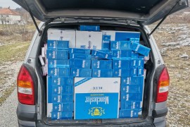 Uhapšen zbog krijumčarenja 17.750 kutija cigareta