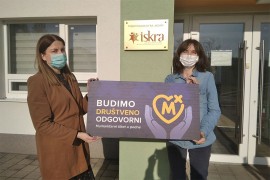 Mozzart podržao rad Udruženja "Iskra"